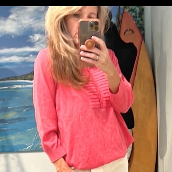 🪸Boden, Sea Coral-Pink,Lightweight Sweater Top, SOFT, Easy Pull-On & Go, EU20/L - Picture 2 of 9